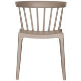 Bliss Tuinstoel Met Spijlen Kunststof Taupe van WOOOD – Luxe comfort op maat van PureWonen. Vraag naar de beste prijs.