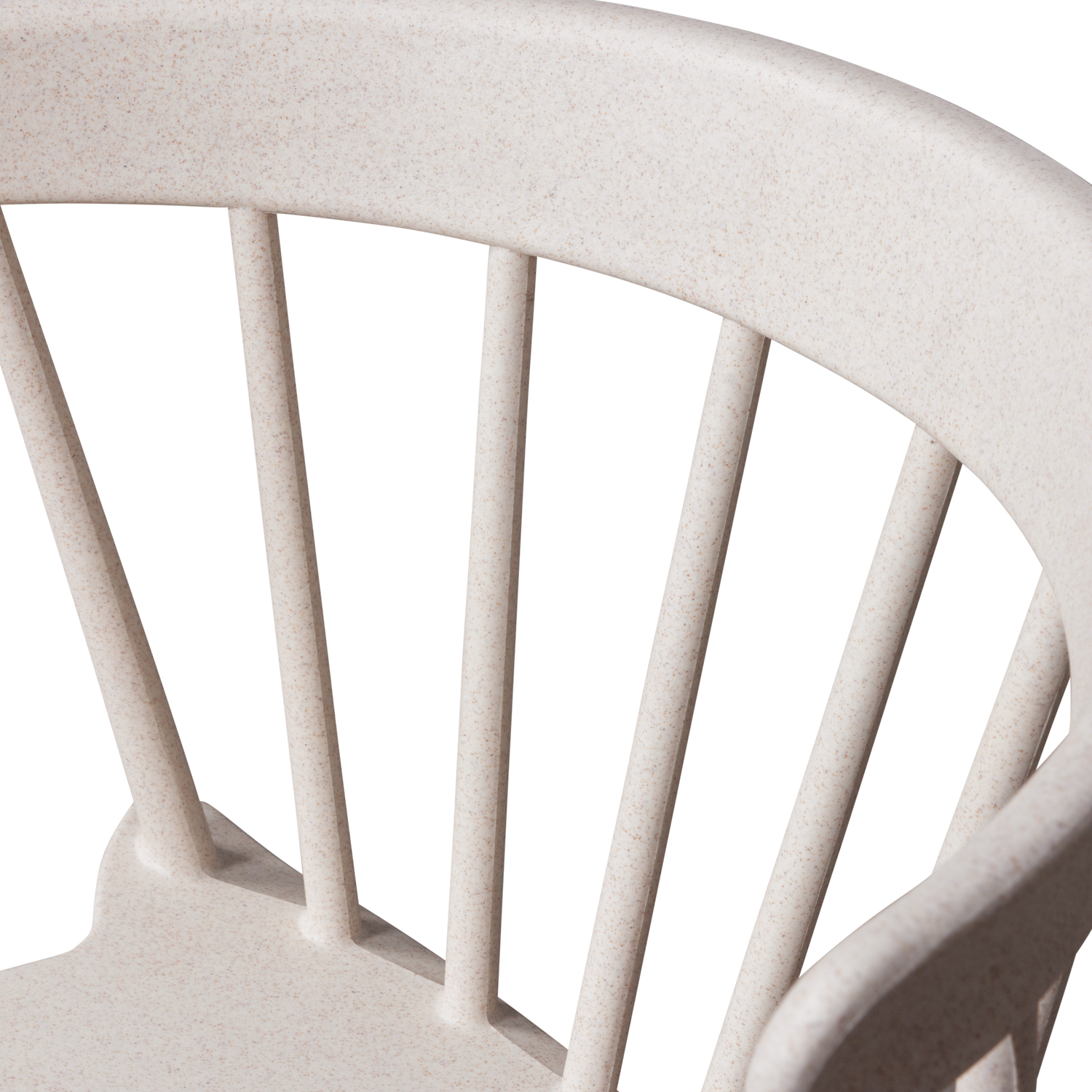 Bliss Tuinstoel Met Spijlen Off White Melange