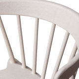 Bliss Tuinstoel Met Spijlen Off White Melange