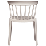 Bliss Tuinstoel Met Spijlen Off White Melange