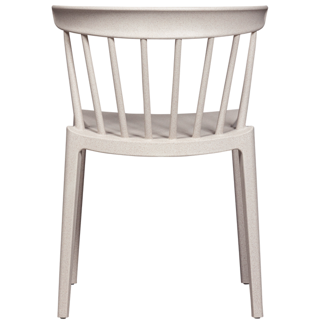 Bliss Tuinstoel Met Spijlen Off White Melange