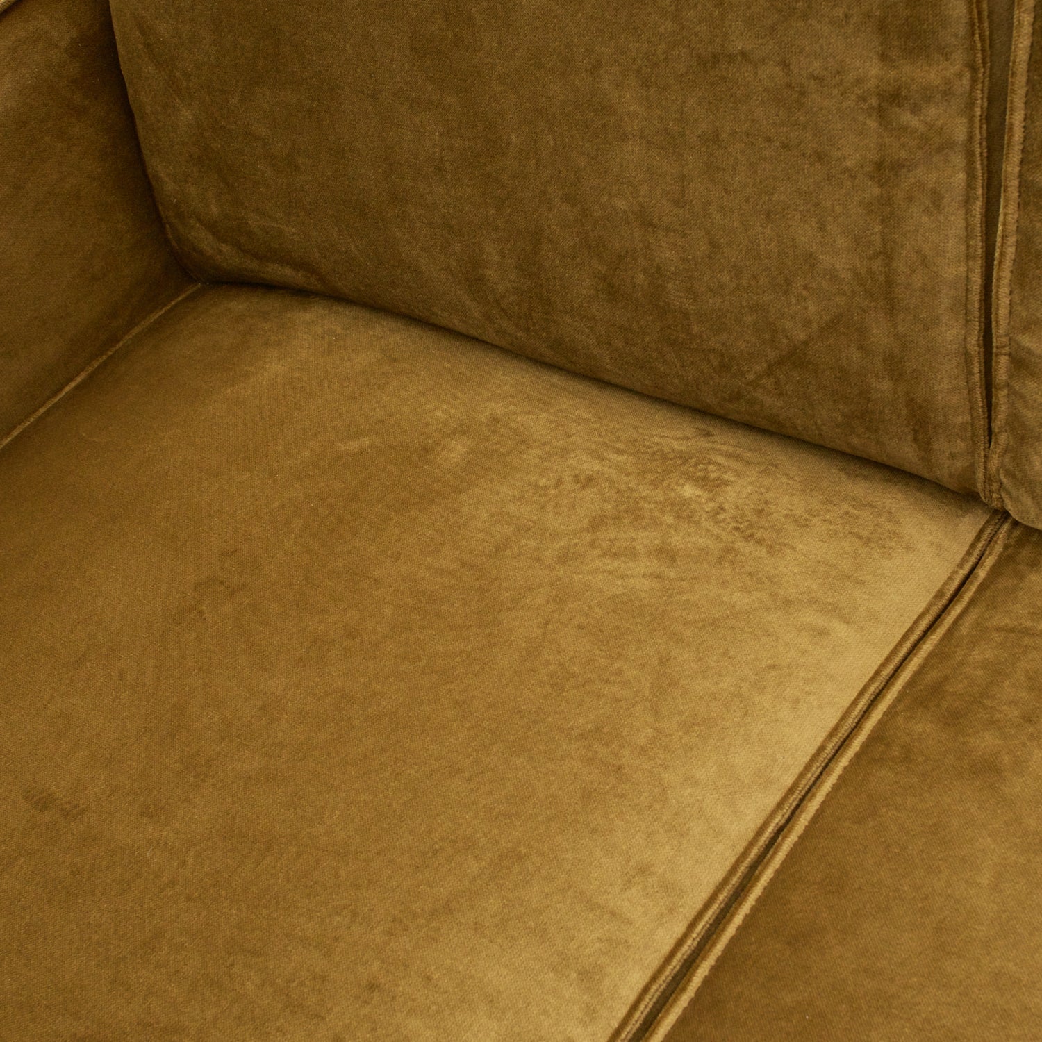 Statement 4 Zits Bank 280 Cm Velvet Honinggeel