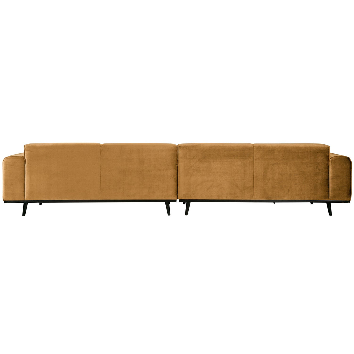 Statement Xl 4 Zits Bank 372 Cm Velvet Honinggeel