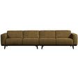Statement Xl 4 Zits Bank 372 Cm Structure Velvet Brass van WOOOD – Luxe comfort op maat van PureWonen. Vraag naar de beste prijs.