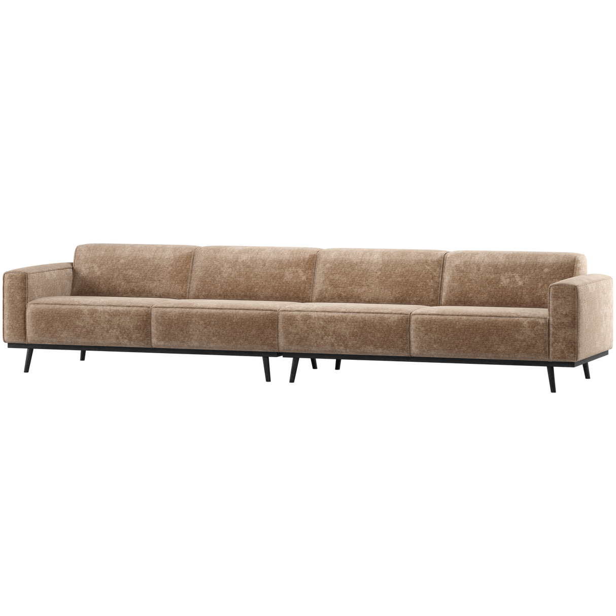Statement Xl 4 Zits Bank 372 Cm Chenille Velvet Taupe