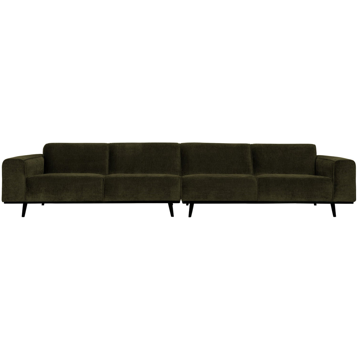 Statement Xl 4 Zits Bank 372 Cm Ribstof Warm Groen
