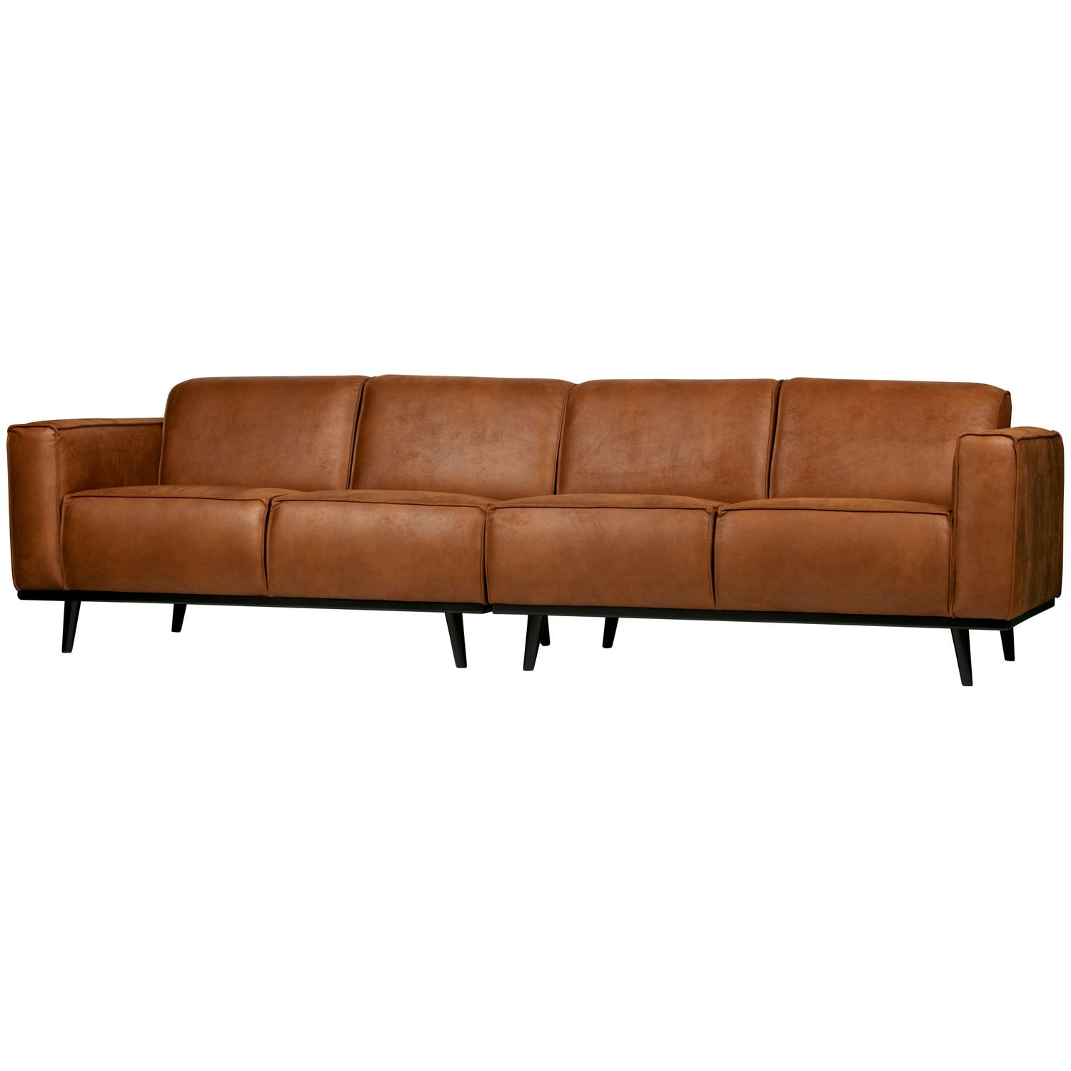 Statement 4 Zits Bank 280 Cm Ecoleer Cognac