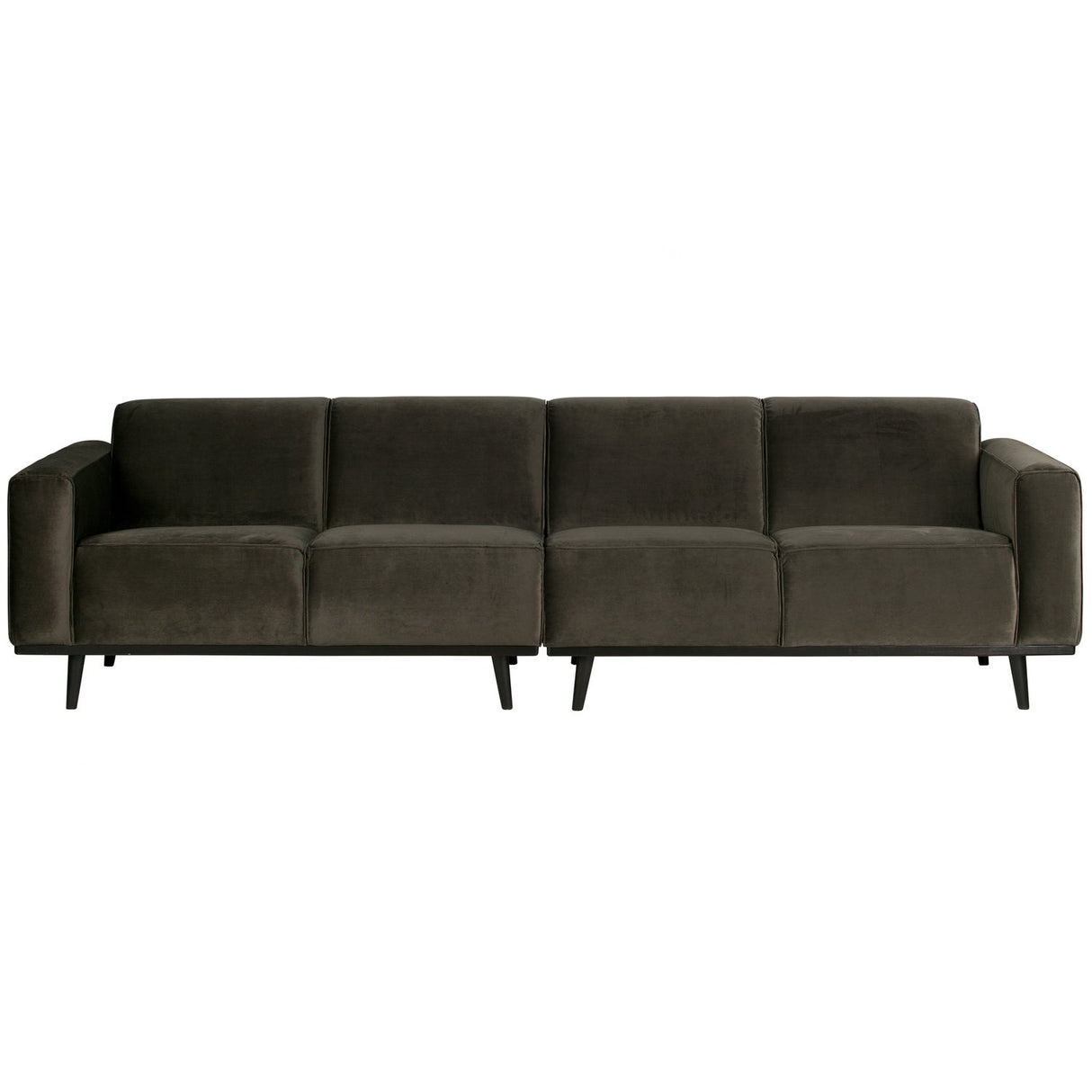 Statement 4 Zits Bank 280 Cm Velvet Warm Groen