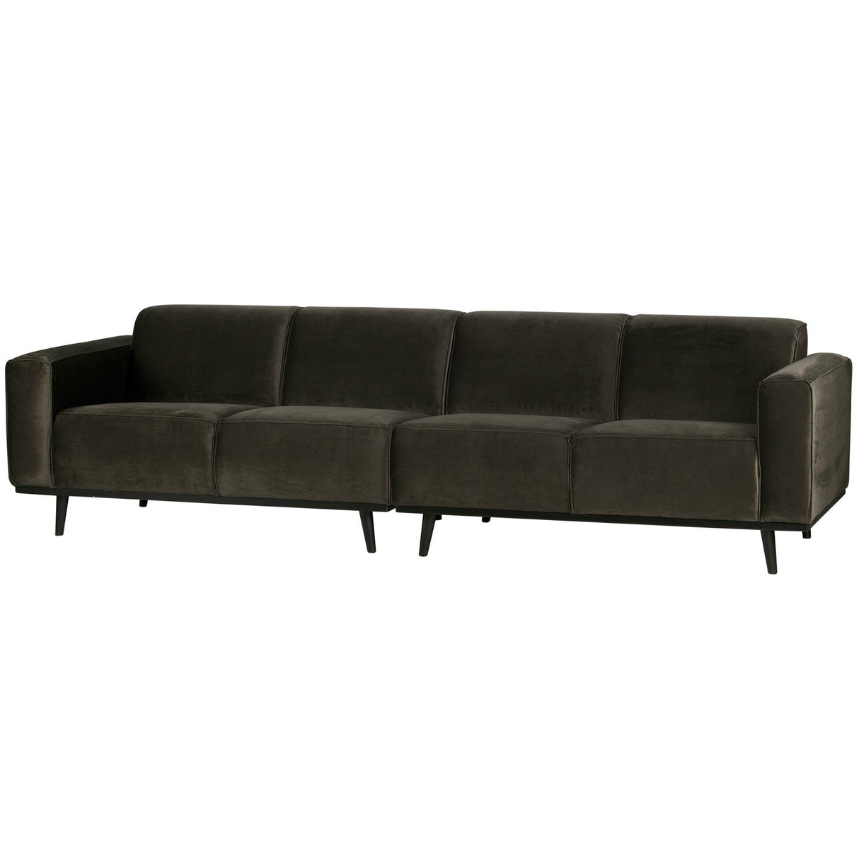 Statement 4 Zits Bank 280 Cm Velvet Warm Groen