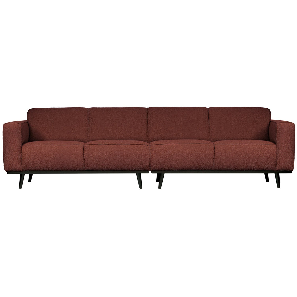 Statement 4 Zits Bank 280 Cm Boucle Kastanje
