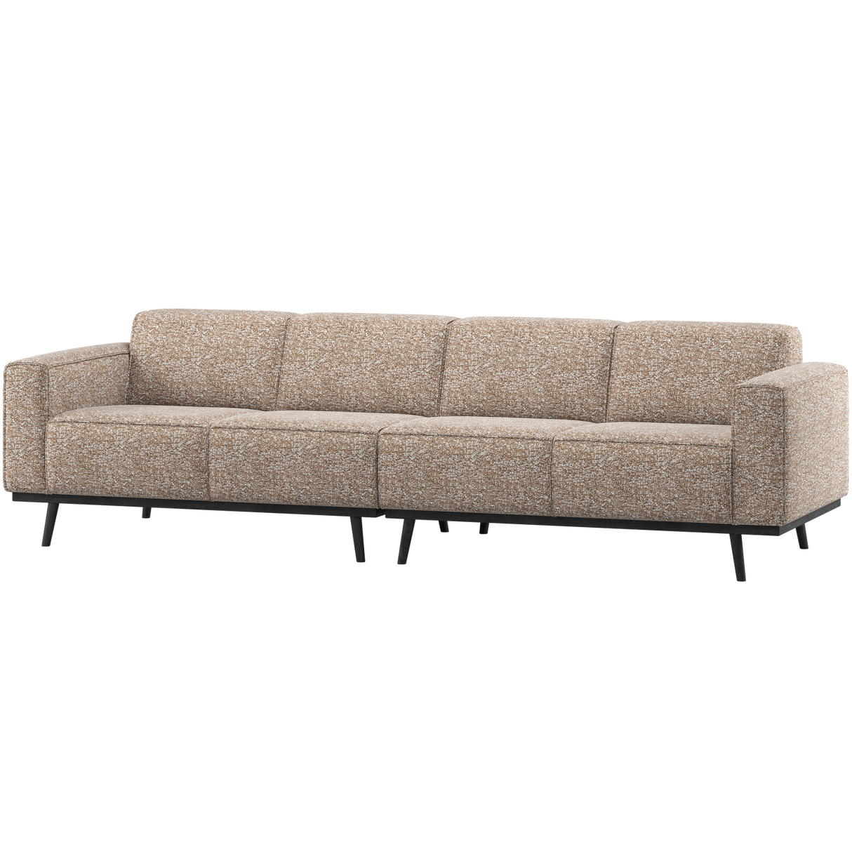Statement 4 Zits Bank 280 Cm Lichtbruin Melange