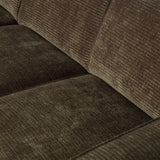 Statement 4 Zits Bank 280 Cm Ribstof Warm Groen