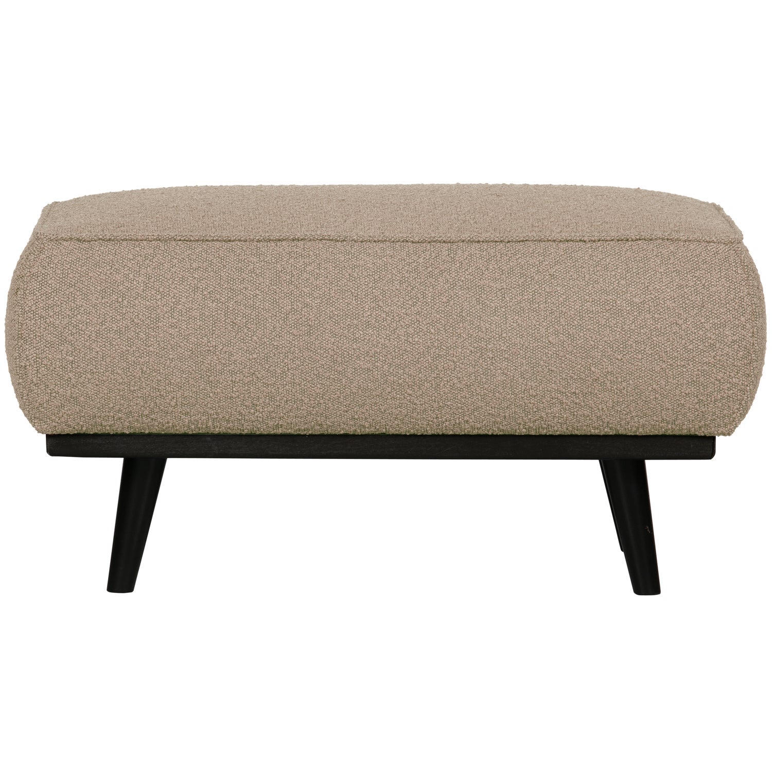 Statement Hocker Boucle Beige