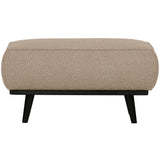 Statement Hocker Boucle Beige