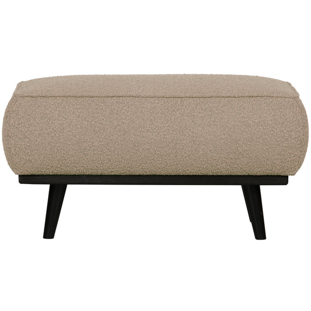 Statement Hocker Boucle Beige