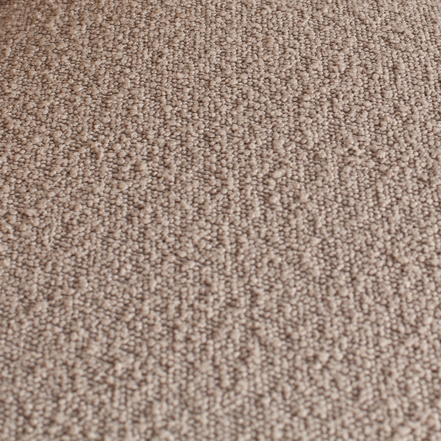 Statement Hocker Boucle Beige