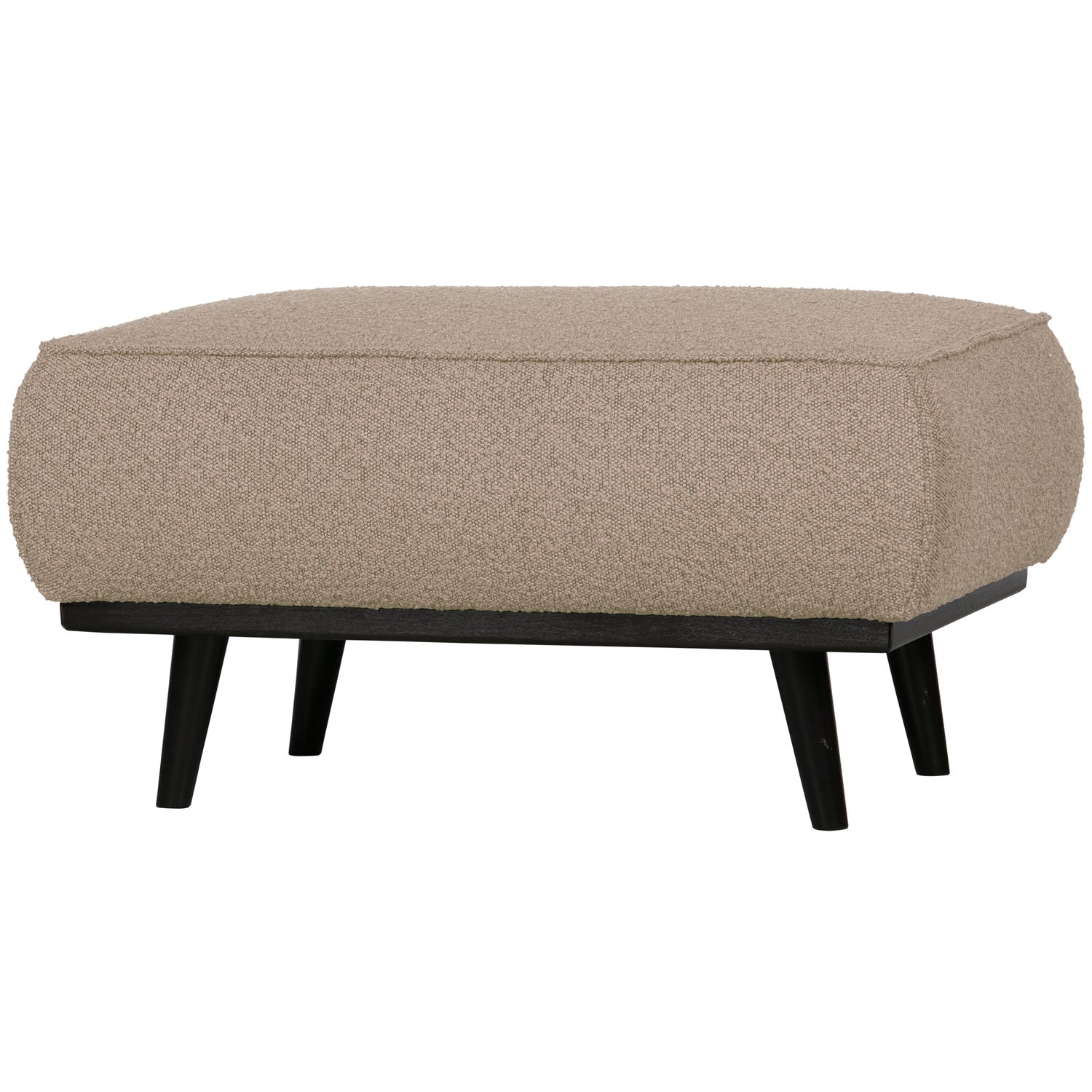 Statement Hocker Boucle Beige