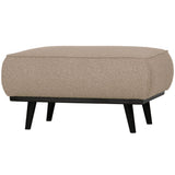 Statement Hocker Boucle Beige