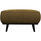 Statement Hocker Structure Velvet Brass van WOOOD – Luxe comfort op maat van PureWonen. Vraag naar de beste prijs.