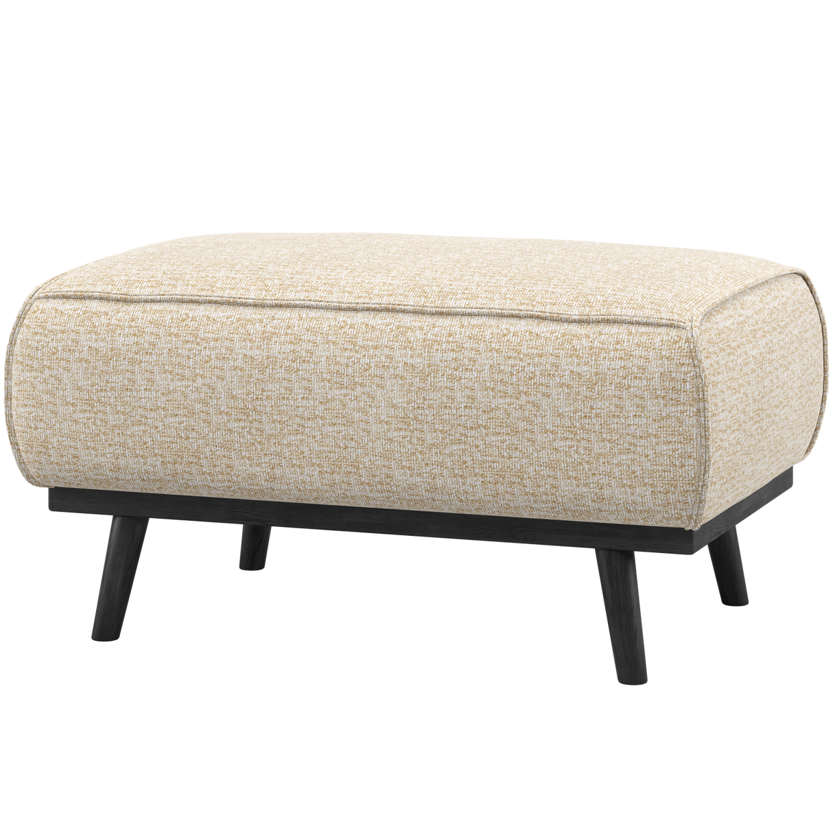 Statement Hocker Beige Melange