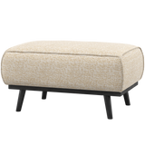Statement Hocker Beige Melange