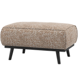 Statement Hocker Lichtbruin Melange