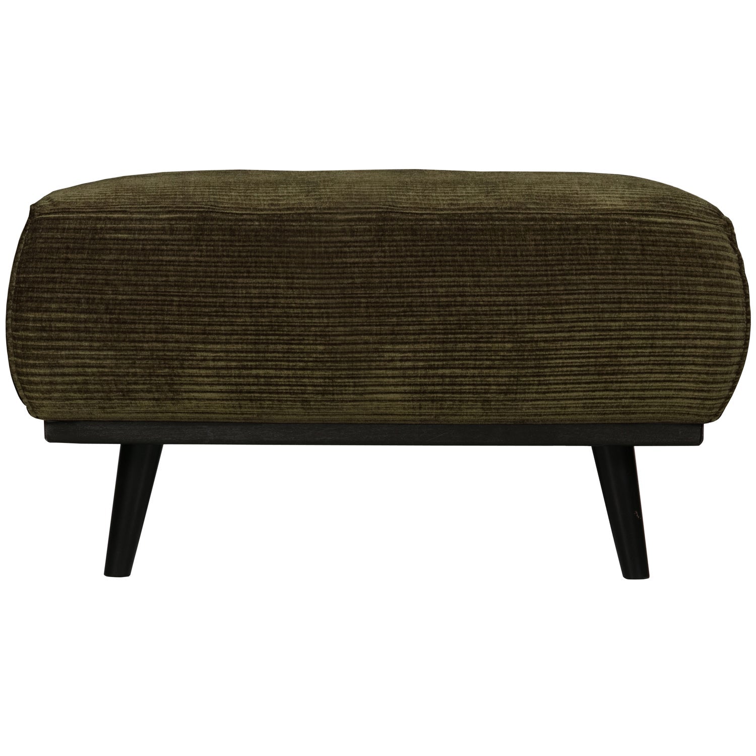 Statement Hocker Ribstof Warm Groen