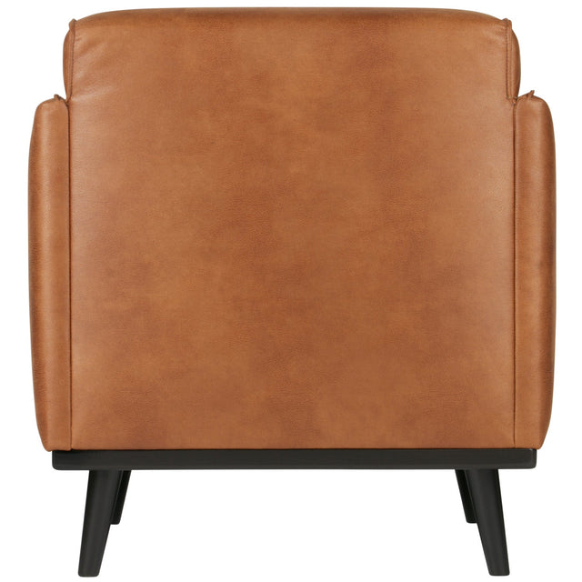 Statement Fauteuil Met Arm Ecoleer Cognac