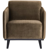 Statement Fauteuil Met Arm Velvet Taupe