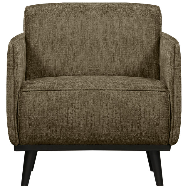 Statement Fauteuil Met Arm Structure Velvet Bonsai van WOOOD – Luxe comfort op maat van PureWonen. Vraag naar de beste prijs.