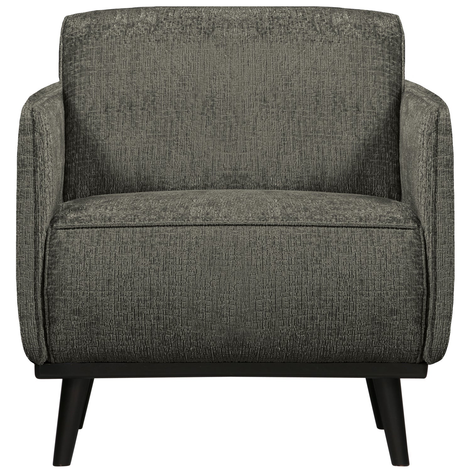 Statement Fauteuil Met Arm Structure Velvet Frost van WOOOD – Luxe comfort op maat van PureWonen. Vraag naar de beste prijs.