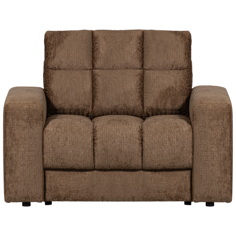 Second Date Fauteuil Structure Velvet Brass van WOOOD – Luxe comfort op maat van PureWonen. Vraag naar de beste prijs.