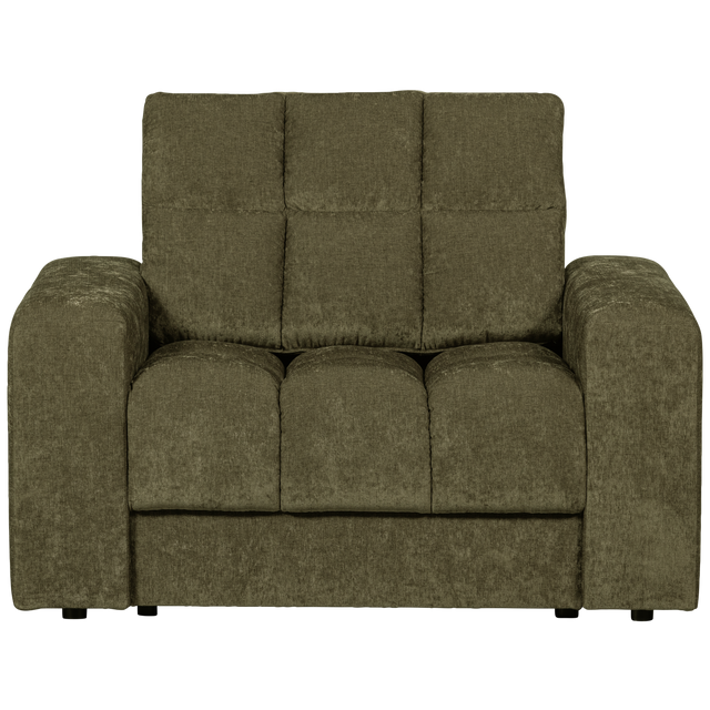 Second Date Fauteuil Vintage Groen van WOOOD – Luxe comfort op maat van PureWonen. Vraag naar de beste prijs.