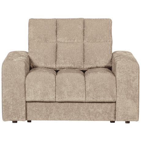 Second Date Fauteuil Vintage Nougat van WOOOD – Luxe comfort op maat van PureWonen. Vraag naar de beste prijs.