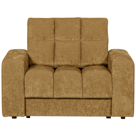 Second Date Fauteuil Vintage Goud van WOOOD – Luxe comfort op maat van PureWonen. Vraag naar de beste prijs.