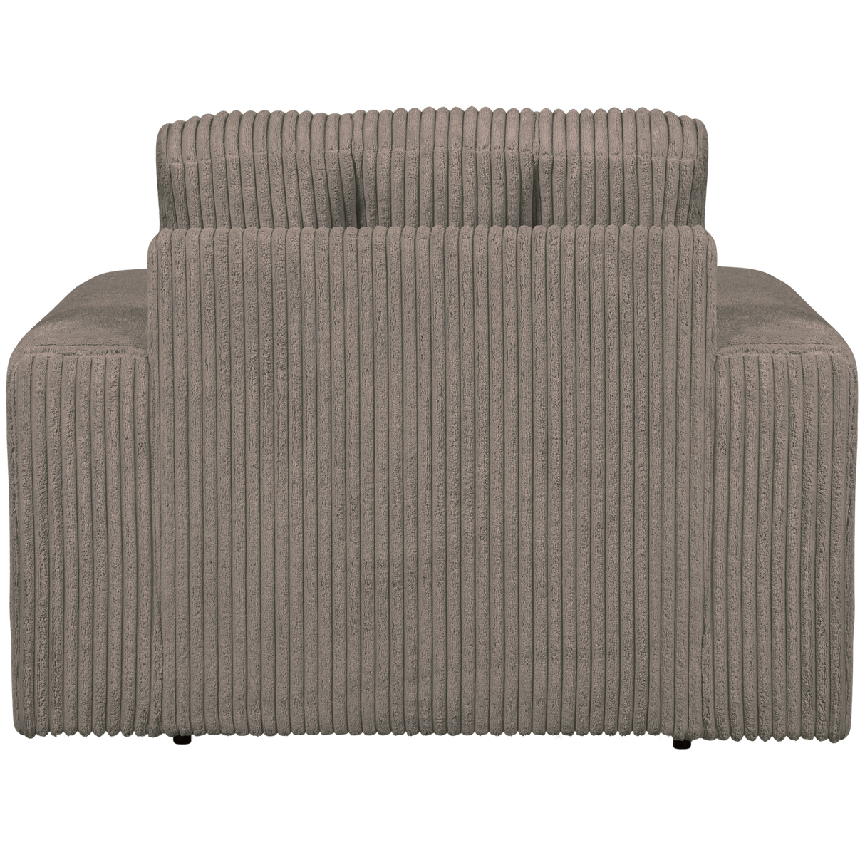 Second Date Fauteuil Grove Ribstof Mud van WOOOD – Luxe comfort op maat van PureWonen. Vraag naar de beste prijs.