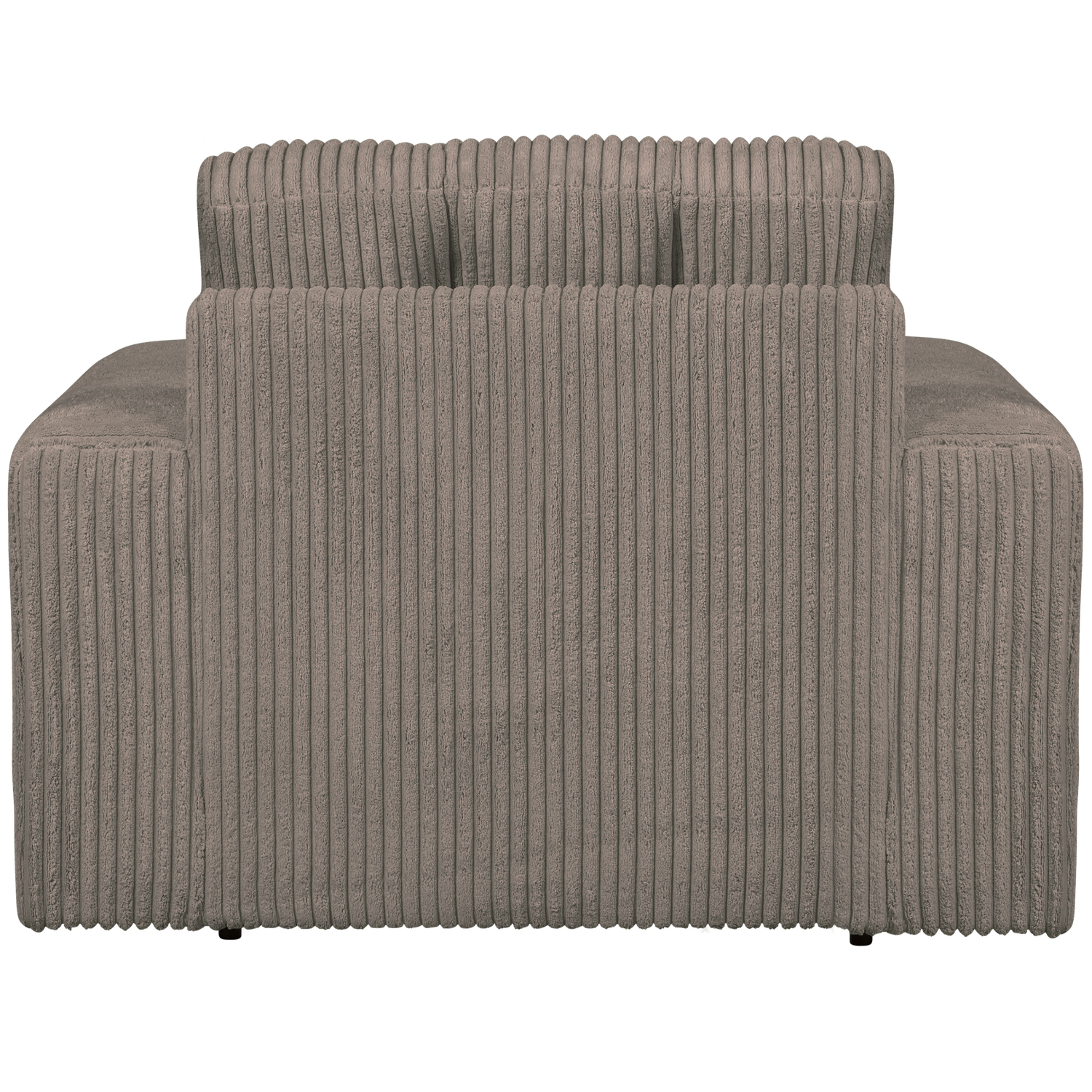 Second Date Fauteuil Grove Ribstof Mud van WOOOD – Luxe comfort op maat van PureWonen. Vraag naar de beste prijs.