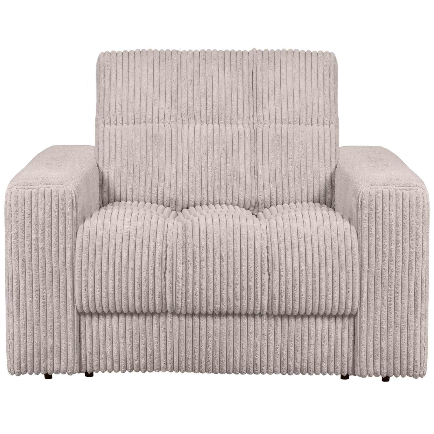 Second Date Fauteuil Grove Ribstof Naturel van WOOOD – Luxe comfort op maat van PureWonen. Vraag naar de beste prijs.
