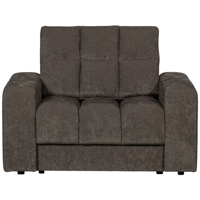 Second Date Fauteuil Vintage Warm Grijs van WOOOD – Luxe comfort op maat van PureWonen. Vraag naar de beste prijs.