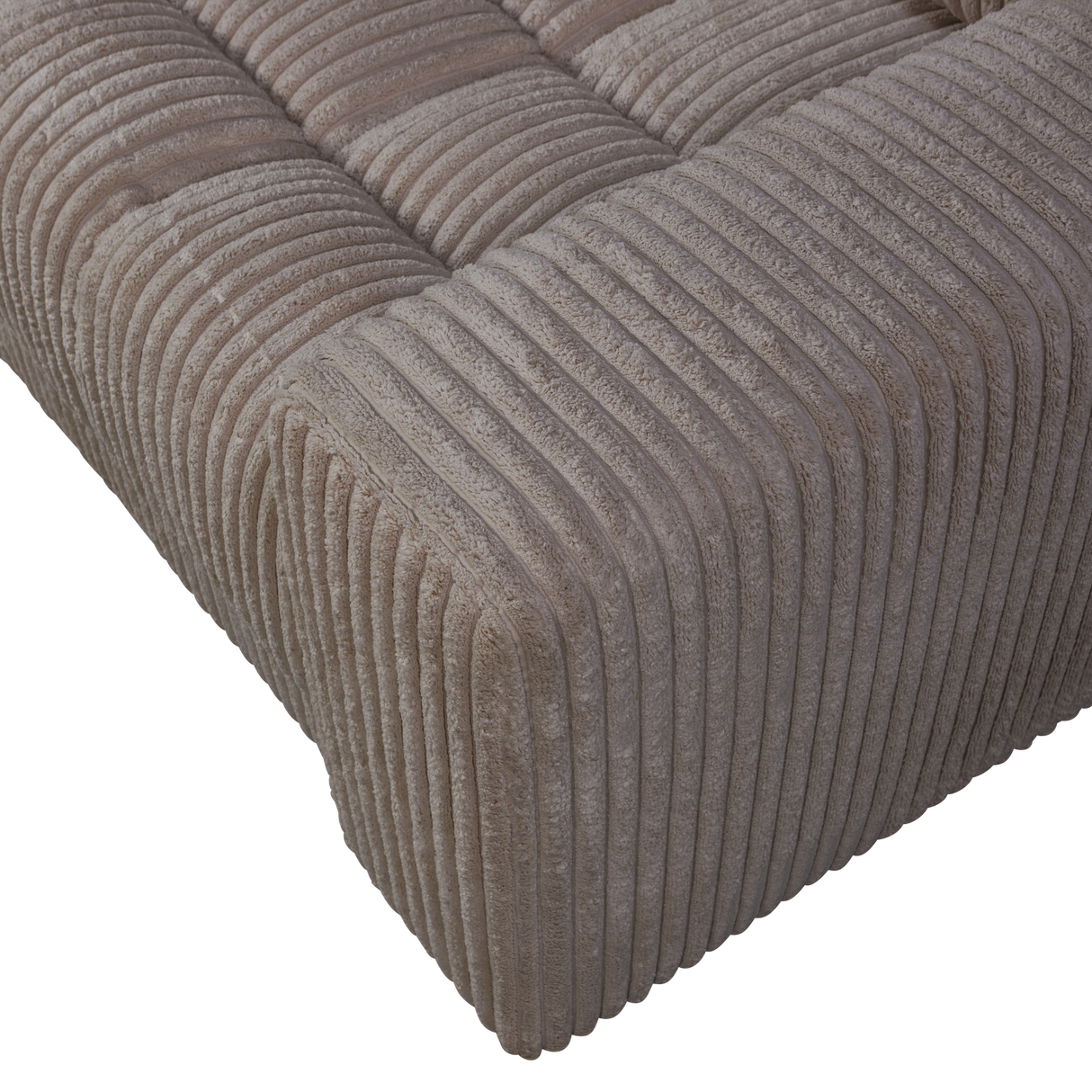 Second Date Loveseat Grove Ribstof Mud van WOOOD – Luxe comfort op maat van PureWonen. Vraag naar de beste prijs.