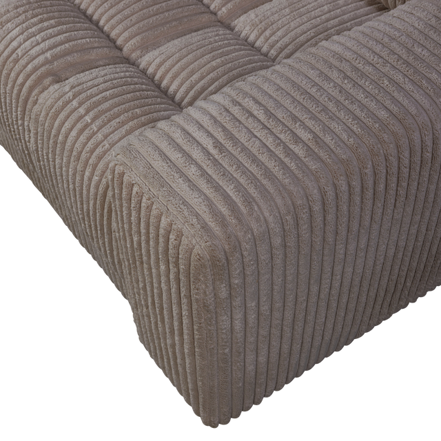 Second Date Loveseat Grove Ribstof Mud van WOOOD – Luxe comfort op maat van PureWonen. Vraag naar de beste prijs.