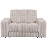 Second Date Loveseat Grove Ribstof Naturel van WOOOD – Luxe comfort op maat van PureWonen. Vraag naar de beste prijs.