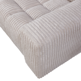 Second Date Loveseat Grove Ribstof Naturel van WOOOD – Luxe comfort op maat van PureWonen. Vraag naar de beste prijs.