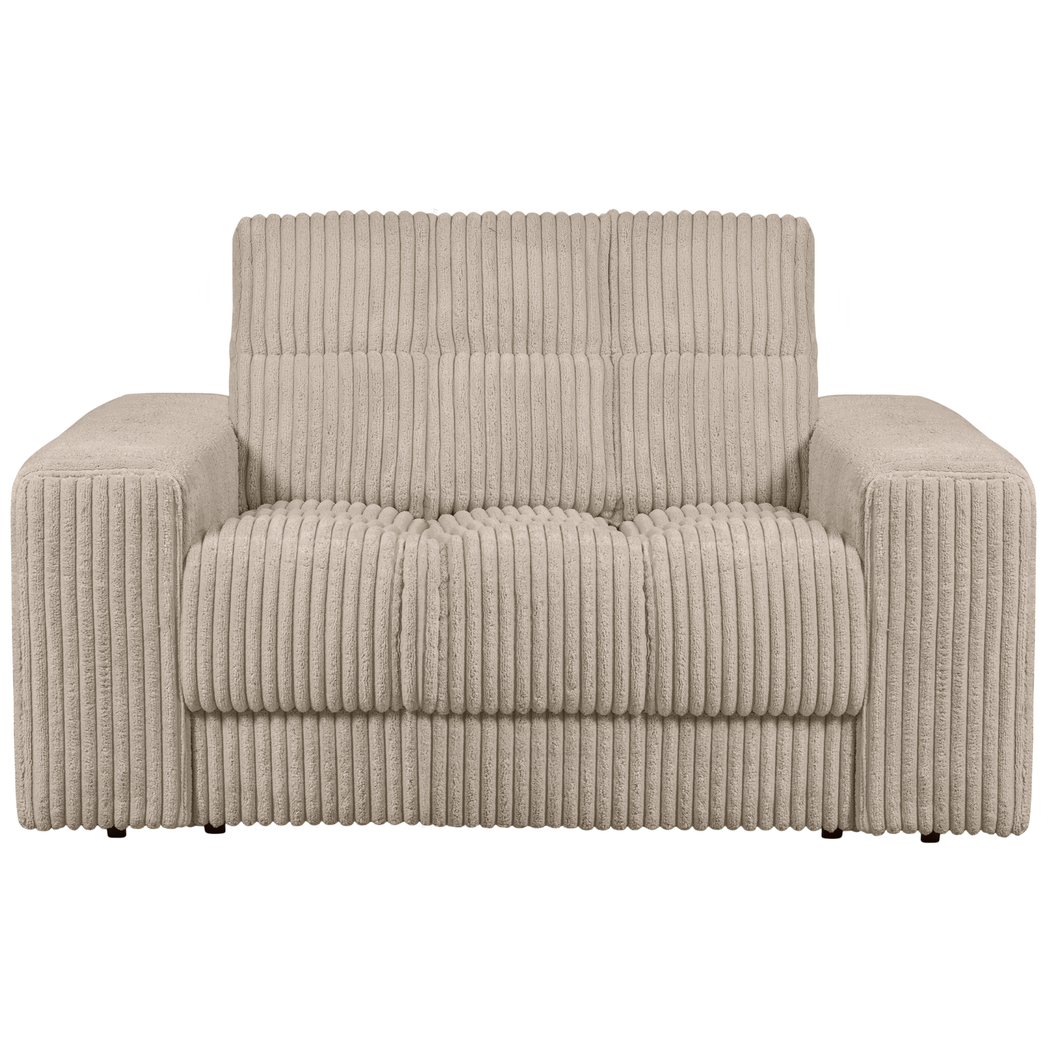 Second Date Loveseat Grove Ribstof Travertin van WOOOD – Luxe comfort op maat van PureWonen. Vraag naar de beste prijs.