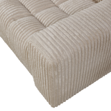 Second Date Loveseat Grove Ribstof Travertin van WOOOD – Luxe comfort op maat van PureWonen. Vraag naar de beste prijs.