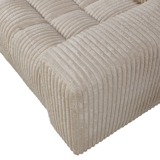 Second Date Loveseat Grove Ribstof Travertin van WOOOD – Luxe comfort op maat van PureWonen. Vraag naar de beste prijs.