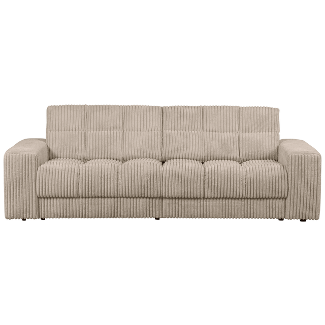 Second Date 2 Zits Bank Grove Ribstof Travertin van WOOOD – Luxe comfort op maat van PureWonen. Vraag naar de beste prijs.