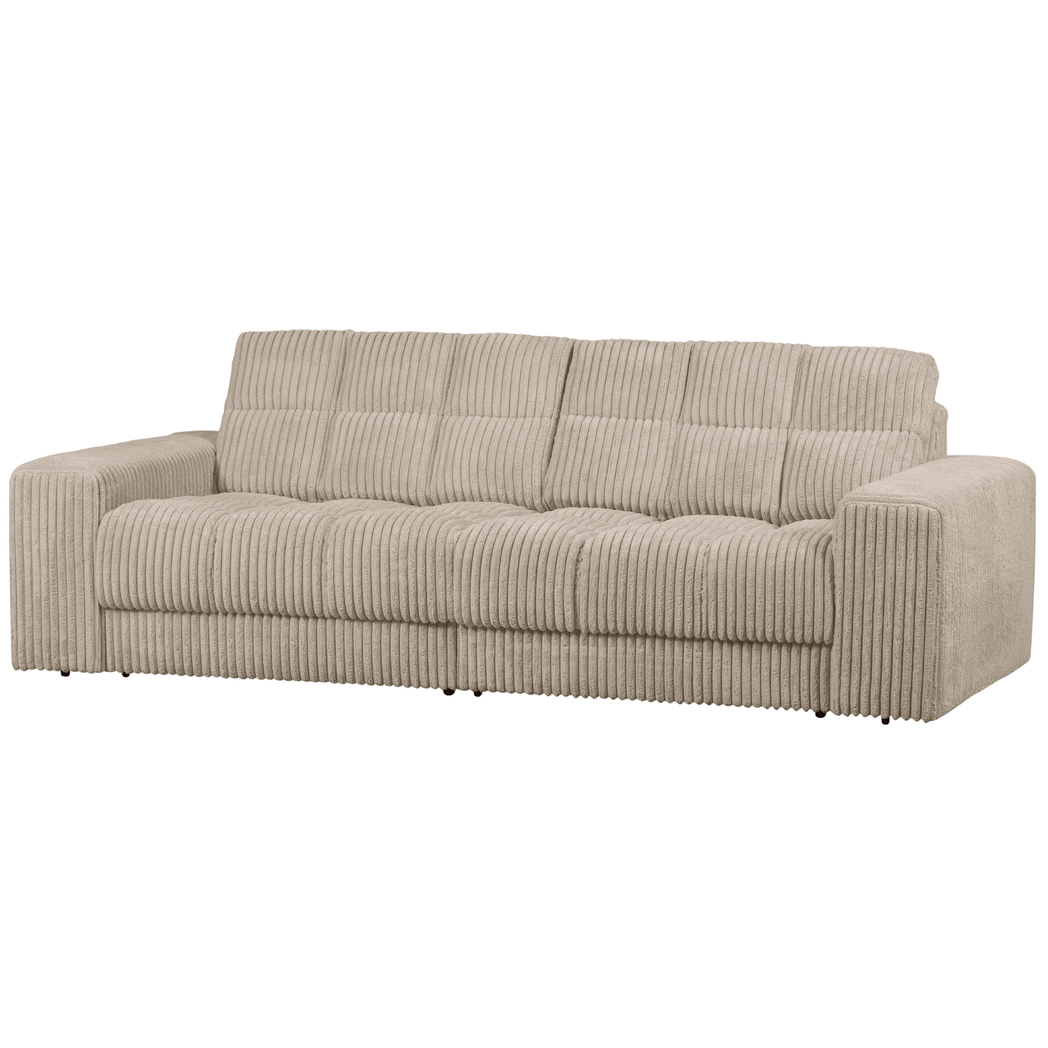 Second Date 2 Zits Bank Grove Ribstof Travertin van WOOOD – Luxe comfort op maat van PureWonen. Vraag naar de beste prijs.