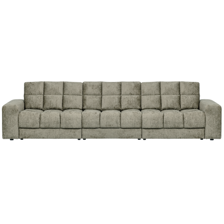 Second Date 3 Zits Bank Structure Velvet Frost van WOOOD – Luxe comfort op maat van PureWonen. Vraag naar de beste prijs.