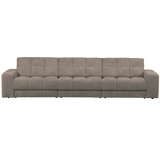 Second Date 3 Zits Bank Grove Ribstof Mud van WOOOD – Luxe comfort op maat van PureWonen. Vraag naar de beste prijs.